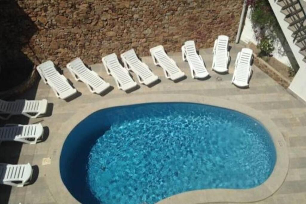 Apartamento Con Piscina En El Centro De Бланес Экстерьер фото